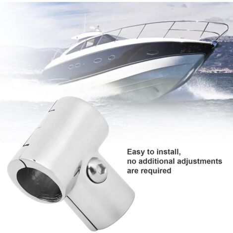 Connecteur En T Acier Inoxydable 25mm - Raccord Tube 3 Voies Pour Bateau Et Yacht