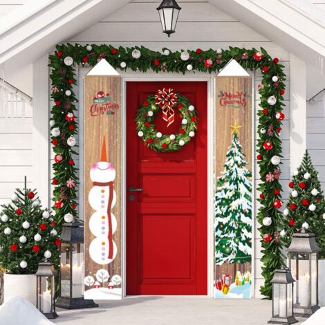 Panneau D'angle De Porte En Bois En Forme De Bonhomme En Pain D'épices