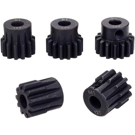 4er Set M1 Mod1 Ritzel 13T-16T Für RC Auto - 5mm Welle Mit Kupplung