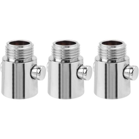 Stop Douche, LAOA 3 Pièces Robinet D'arrêT du Pommeau de Douche G1/2, Economiseur D'eau pour Douche Fabriqué en Matériau ABS de Haute qualité, Convient pour La Cuisine ou La Douche (1/5)