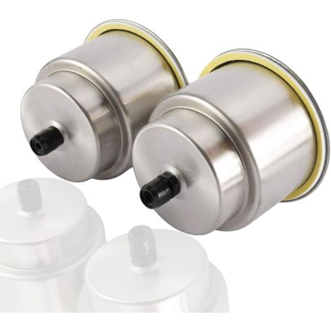 Lot de 2 porte-gobelets en acier inoxydable avec drainage, diamètre extérieur : 11,4 cm, diamètre intérieur : 8,9 cm, hauteur : 10,2 cm (1/5)