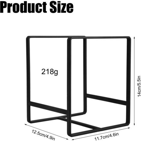 Topspeeder Lot de 5 supports d'assiette de 10,2 cm pour présentation Topspeeder Lot de 5 supports d'assiette de 10,2 cm pour présentation