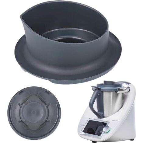 Tasse à Mesurer pour Thermomix TM6 TM5, Bouchon Doseur Compatible avec Thermomix Verre Doseur Amovible avec Échelle pour Thermomix TM5/TM6, Verre Doseur Alimentaire Accessoires pour Thermomix (1/5)