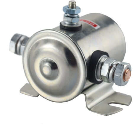 Relais marin à 3 bornes pour treuil de voiturette de golf 12 V 200 A (1/5)