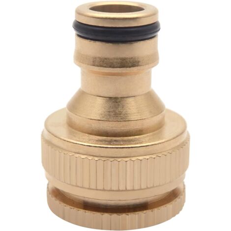 Lot De 2 Tuyaux D'arrosage En Laiton Pour Tuyau De 1/2" Et 3/4