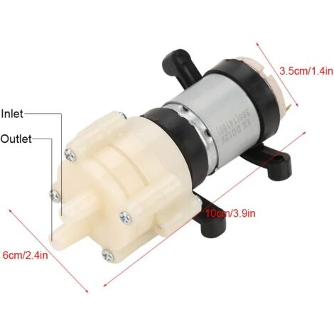Duokon Pompe à eau à diaphragme Pompe à Eau Auto-amorçante