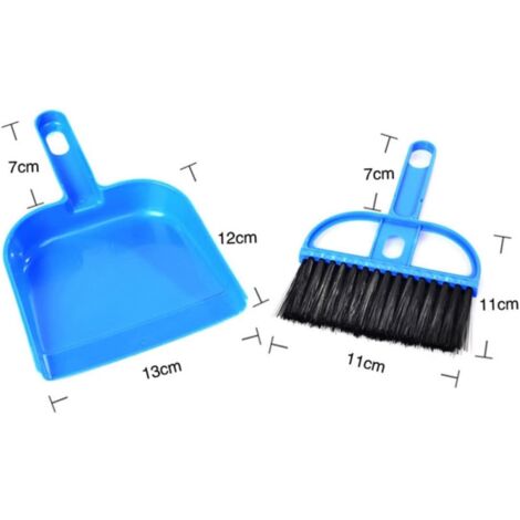 Mini Pelle Et Balayette Pour Cage Animaux - Outil De Nettoyage Pour Hamster, Lapin, Cochon D'Inde, Reptile