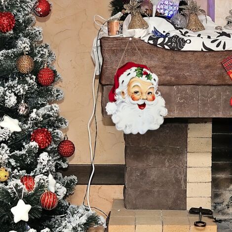 Décorations De Noël En Bois, Plaque De Noël, Panneau Suspendu à La