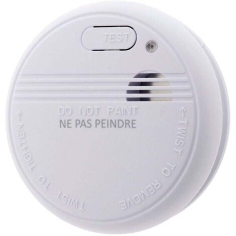 Détecteur de fumée autonomie 3 ans - pile et accessoires - LAOA (1/5)