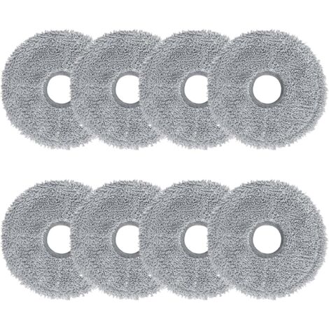Tampons de rechange pour aspirateur robot Dreame L10 Ultra / L10S Pro / L10S Ultra / L10S Pro Ultra Heat / L10 Prime / L20 Ultra / L20 Ultra Complete / X40 Ultra / X30 Ultra (lot de 8) (1/5)