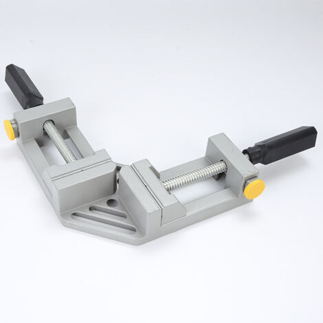 Étau d'Angle 90° en Aluminium pour Menuiserie/Soudure - Réglable 0-65 cm - Fixation Rapide - Pour Bois/Verre/Métal (1/3)