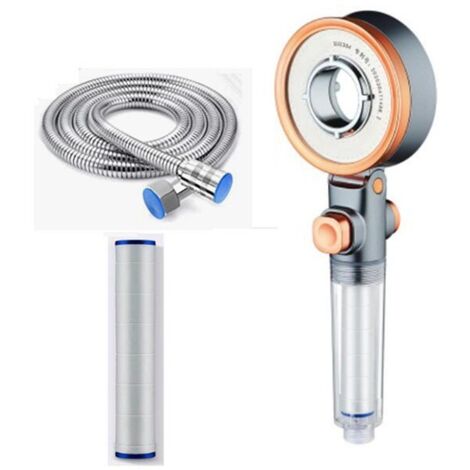 Pommeau de Douche Economie D'eau, Anti Calcaire Douchette avec Filtre, Haute Pression Pomme avec 3 Modes de Jet, SPA Pomme de Douche,DOLASO (1/5)