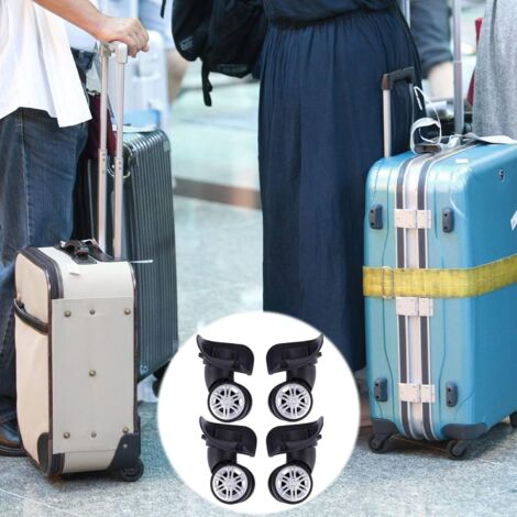 1 Paire A-34 - Roues De Bagages De Remplacement, Réparation De Roues De