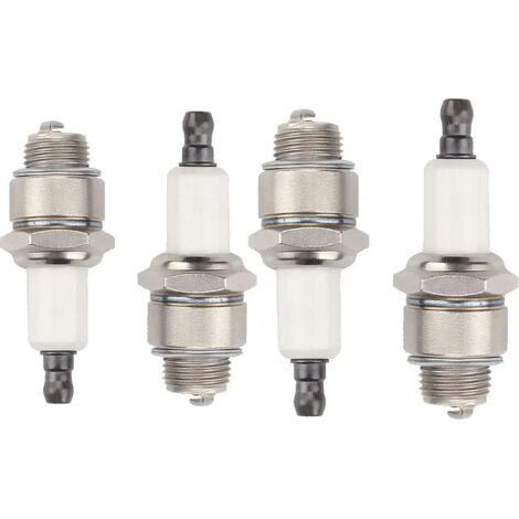 Lot de 4 bougies d'allumage B4LM pour 796112 RJ19LM796112S 802592 5095K 492167 591040 591 (1/5)