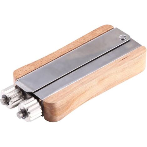 DOLASO Pince à Apiculture, Acier Inoxydable Tendeur de Fil de Ruche Outil d'Installation de Ruche avec Poignée en Bois pour Apiculteur en Bois (1/5)