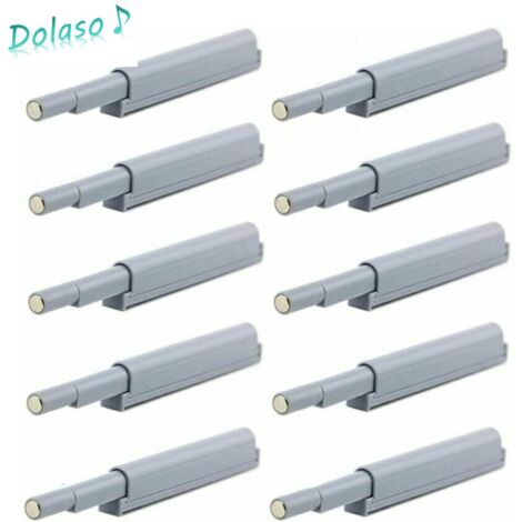 Appuyez pour ouvrir magnétique loquets Fermetures magnétiques push-open ouvre et ferme la porte avec une simple pression (10 pièces),DOLASO (1/5)