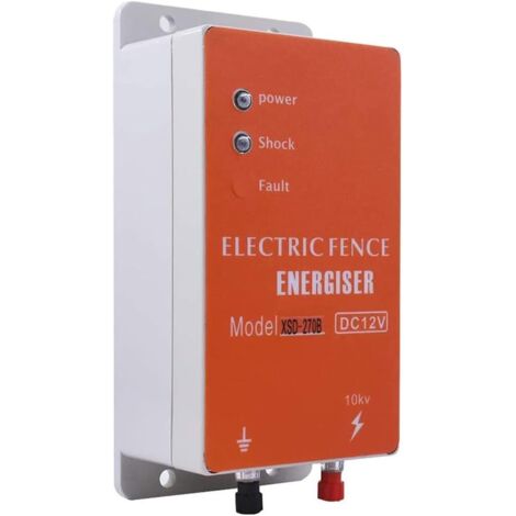 Électrificateur De Clôture 10KM - Puissant Pour Animaux, Vaches, Moutons, Chevaux Et Chiens