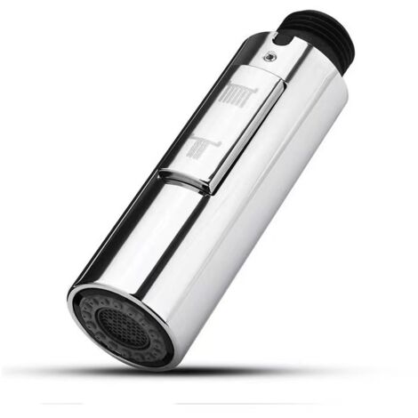 Embout Robinet Cuisine de Rechange DouchetteTête de Robinet Amovible Universelle G1/2 Acier Inoxydable SUS304(galvanoplastie)-DOLASO (1/5)