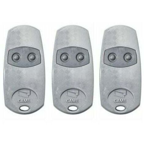 Telecommande d'origine Came TOP432EE 3 pieces. Frequence de code fixe 433,92 MHz,TOP432EE