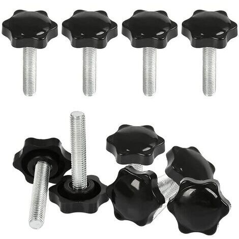 4 Vis à Tête Molette M2x4mm - Boulons De Serrage Manuel Pour Pied à Coulisse - Uxcell