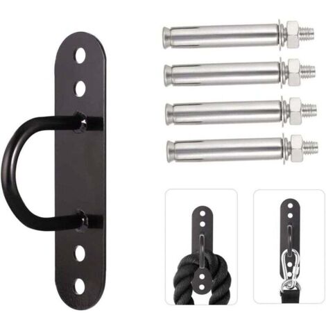 Murs/Plafond Mont Fourchette pour Gym & Home Suspension Sangles ancrer Anneaux Olympiques Fitness Training Yoga Swing (1/5)