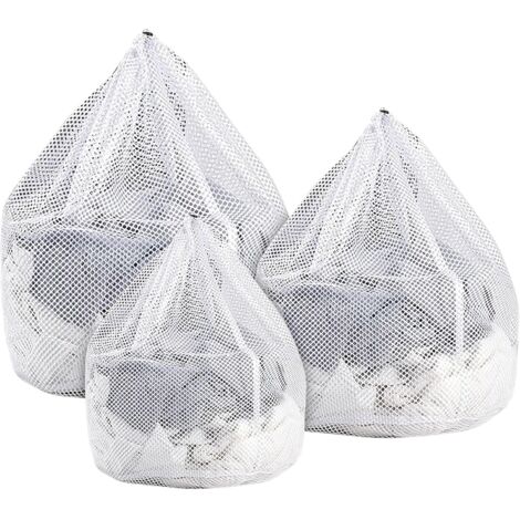 Pack De 4 Filets à Linge Avec Zip - Protège Vêtements Machine à Laver - Anti-enchevêtrement, 2 Tailles Incluses - 11
