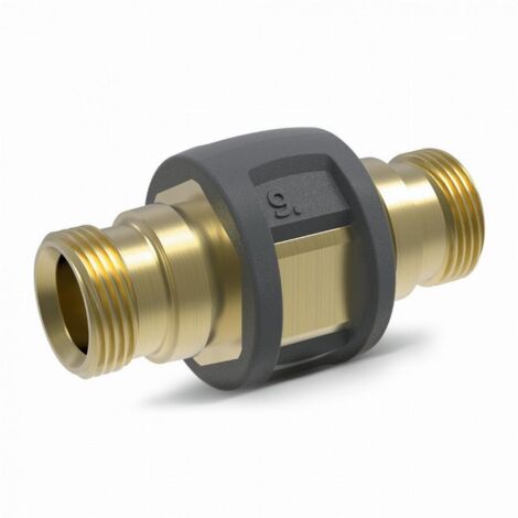 Rallonge haute pression M22 en laiton – Raccord double EASY!Lock – Pour flexibles Kärcher – 41110370 (1/5)
