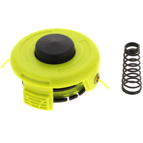 Bobine de fil 1,2 mm avec couvercle – Accessoire pour coupe-bordure – Compatible avec plusieurs modèles Ryobi