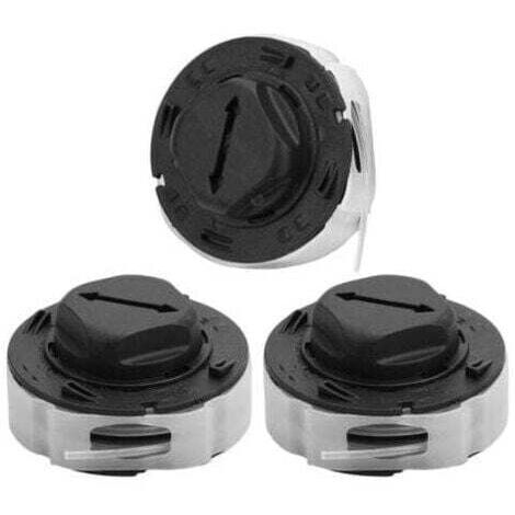 Bobines de rechange C3-2 pour Stihl FSA 57 avec tête de coupe AutoCut C3-2 (3 pièces) - Remplace les références 4009 710 4305 et 4009 710 4306.