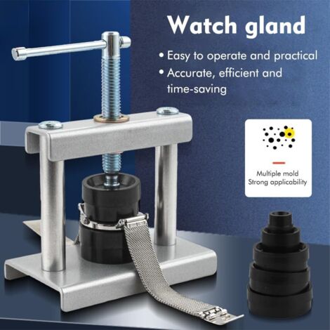 Clé Pour Ouvrir Le Fond De Montre Réglable - Outil De Réparation Montre, Remplacement Batterie - Pour Boîtiers De 14 Mm à 35 Mm