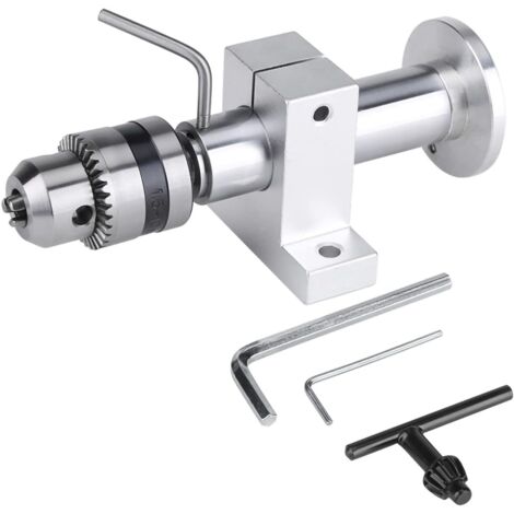 Centre rotatif précis avec clé, mini tour à roulement réglable, centre de rotation réglable, pièces de tour réglables pour le travail du bois, accessoires pour mini tour (1/5)