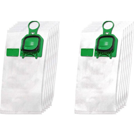 12 Premium Sacs d'aspirateur pour Folletto Vorwerk Kobold VK 140, 150, VK140, VK150,LAOA (1/3)