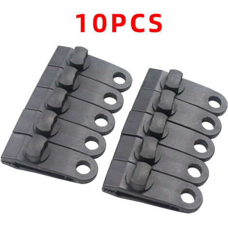 10 Pèces Tente Clips Clips de Verrouillage Clip de Tente Réutilisable Clip de Bâche Réglable Tarp Clips en Plastique Accessoires Camping Jardin Housses Bateau 10 Pinces de Tente (1/5)