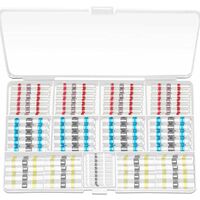 150PCS Cosse Thermoretractable, Joint De Soudure Connecteur Fil Isolés
