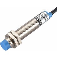 Heschen Capteur Capacitif M12 LJC12A3-2-Z/BY - Détection 1-2mm, 10-30VDC, PNP NO | Pour Automatisme Industriel