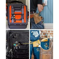 Porte-embouts De Tournevis Sknrlko - 12 Pièces Avec Porte-clés - Compatible 1/4" - Changement Rapide