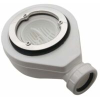 Ø 90 uncovered horizontal drainage pipe for shower tray, shower room drain, Dolaso