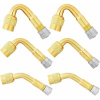 FAINCA Kit De 3 Rallonges De Valve Pour Pneus – Flexible, Universel Pour Vélo, Voiture, Moto, Camion - 6