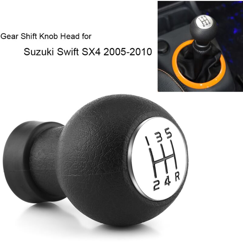 Pommeau De Levier De Vitesse, Adaptateur De Levier De Levier De Manivelle Manuel à 5 Vitesses Pour Suzuki Swift 2005 2010 Sx4