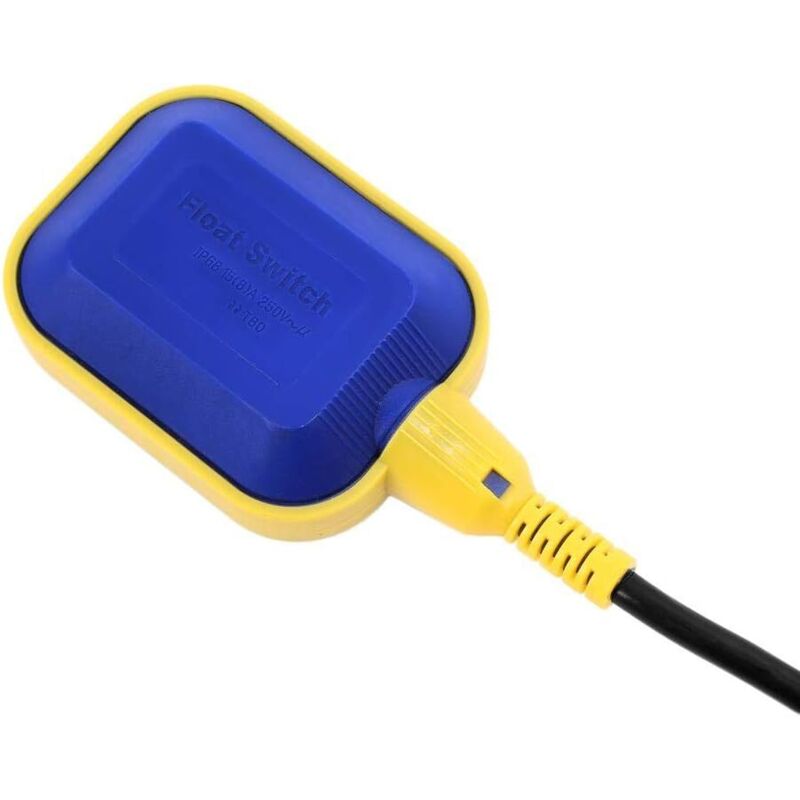 Double Interrupteur Flotteur IP68 - Contrôle Automatique Niveau Eau Pompe PP Robuste