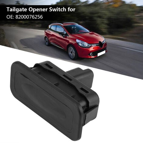 SJLERST Commutateur de coffre de voiture, commutateur d'ouverture de bagages de commutateur d'ouverture de coffre à bagages pour Megane Clio Captur Scenic Kangoo 8200076256