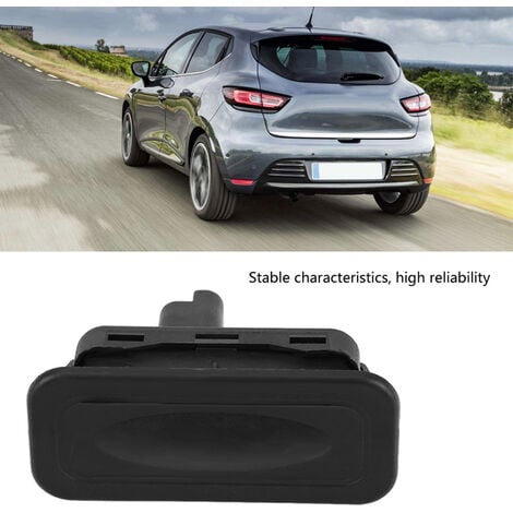 SJLERST Commutateur de coffre de voiture, commutateur d'ouverture de bagages de commutateur d'ouverture de coffre à bagages pour Megane Clio Captur Scenic Kangoo 8200076256