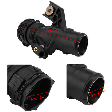SJLERST Tuyau d'admission d'air Tube de tuyau Turbo d'admission d'air pour Qashqai 1.5 DCi OE 14460BB30A 14460BB31A Kit d'admission d'air froid Performancedurite de turbo 14460bb31+durite turbocompres