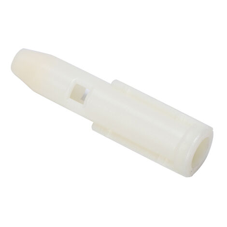 SJLERST Manchon Adaptateur de Pommeau de Levier de Vitesse Blanc pour Peugeot 206 207 306 307 308 Manchon de Changement de Vitesse pour Adaptateur de Pommeau de Vitesse Peugeot 207, pour