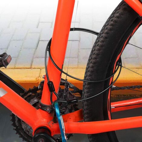 Câble De Sécurité Lumintrail 12mm – 30 Pieds, Robuste, Pour Moto Et Vélo