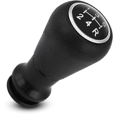 SJLERST Pommeau de levier de vitesse 5 vitesses, tête de levier de vitesse pour Peugeot 106 107 205 206 207 405 Cit-roen C1 C3 C4