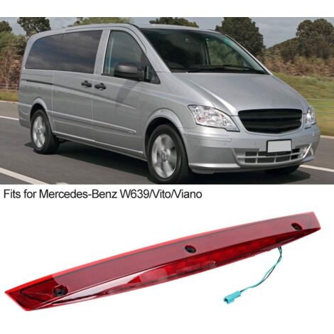 Troisième Feu Stop Pour Mercedes Vito/Viano W639 - Référence A6398200056, LED Haute Visibilité, 53 Cm, Montage Haut
