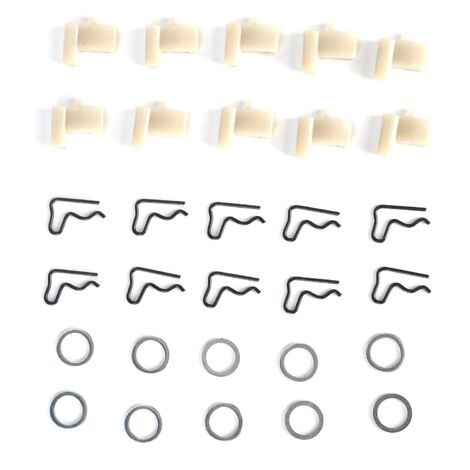 Sjlerst – Kit de 10 cliquets de démarrage pour scies à tronçonner STIHL TS400 TS410 TS420 TS480i TS500i – Matériau plastique et fer – Remplacement pièces OEM 000019-7200