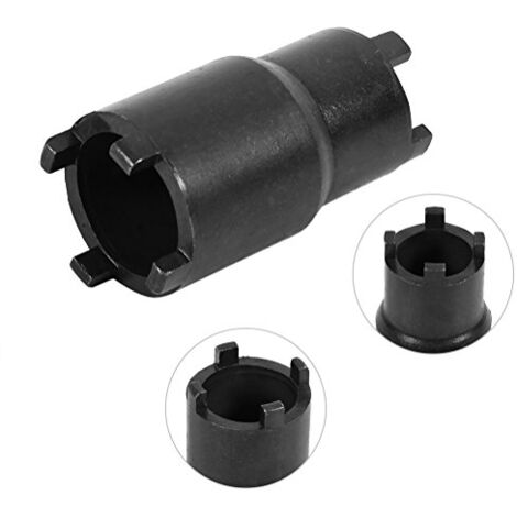 SJLERST Douille Embrayage Moto, Douille Creneaux, Ecrou Dante pour Embrayage,outil D'embrayage, Bipolaire Clé à Écrou de Blocage D'embrayage, Outil de Retrait D'écrou de Blocage de 20mm/24mm