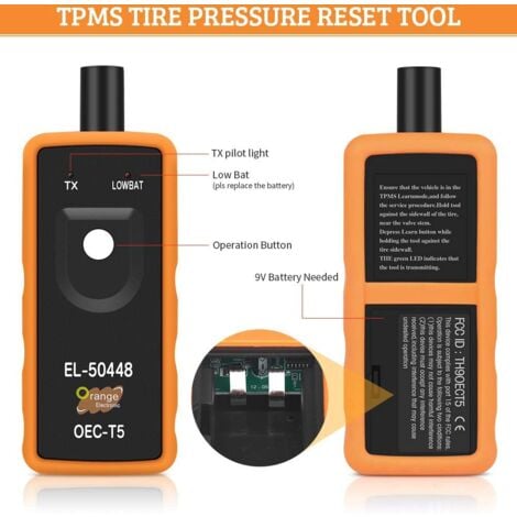 SJLERST Capteur de pression des pneus, capteur de moniteur de pression des  pneus de voiture TPMS